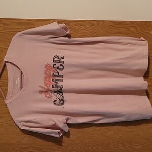 Pink 'Happy Camper' T-Shirt